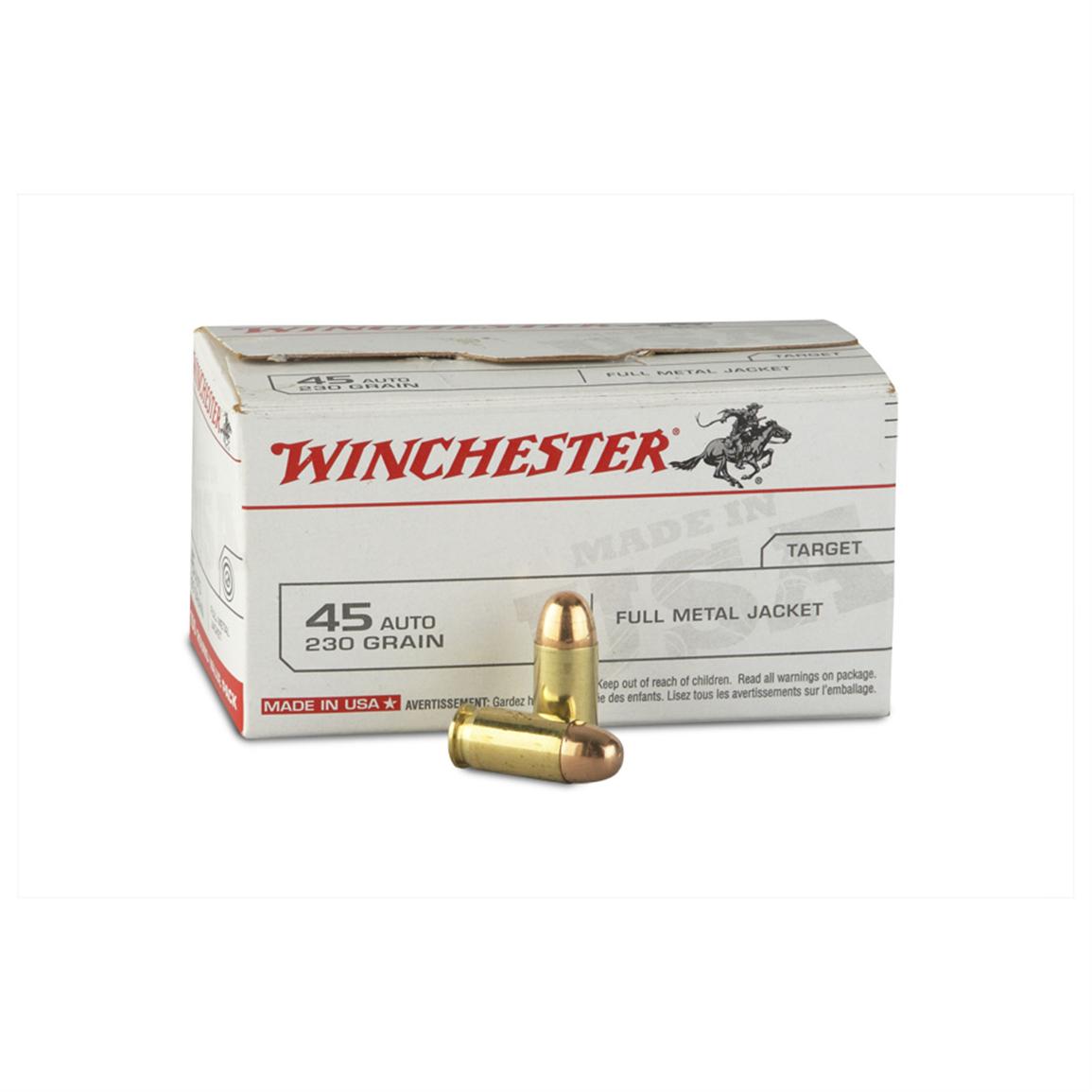 Balas WINCHESTER 45 AUTO - LAS COLONIAS DISTRIBUCIONES S.A.